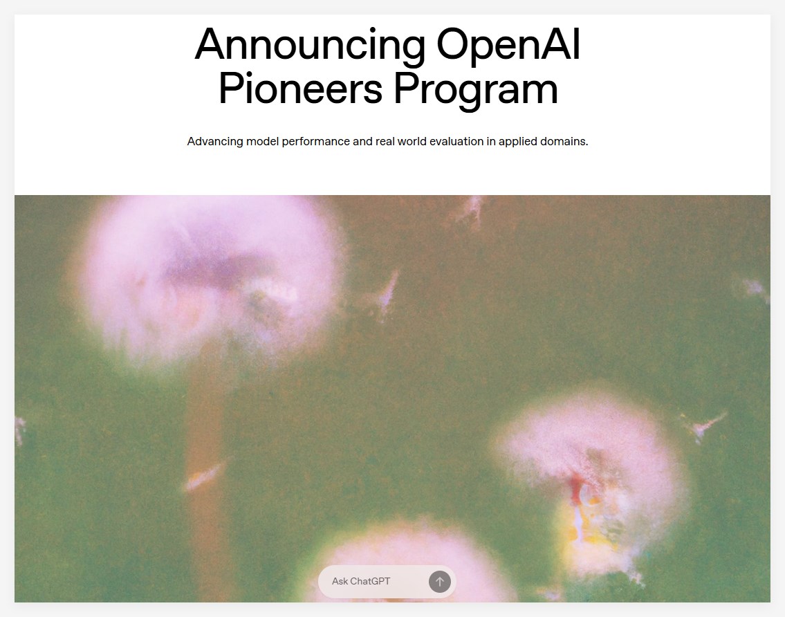 OpenAI 推出先锋计划，重构 AI 模型评估标准