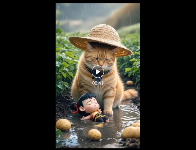 “哪吒3”提前上映？网友用AI自制猫咪哪吒视频网络爆火