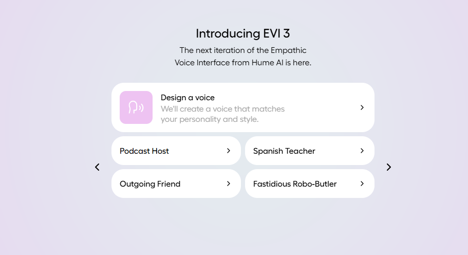 Hume AI重磅发布EVI 3：懂你情绪的语音AI，比GPT-4o还快！