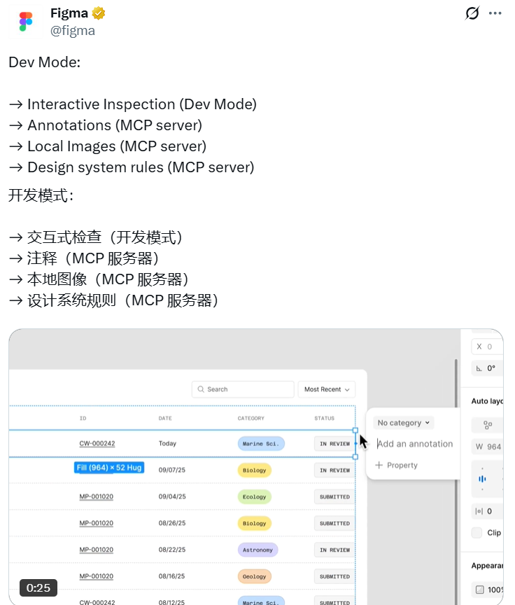 Figma开发者模式重磅更新：彩色批注与MCP协议双重升级，设计转代码效率暴增