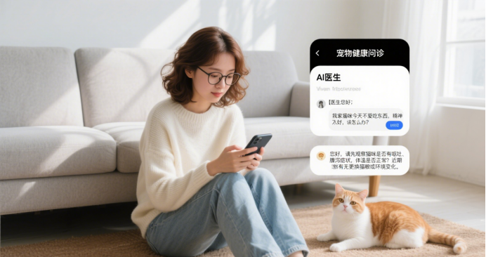 “宠生万象”AI大模型助力宠物问诊平台实现图像识别 + 智能诊疗闭环