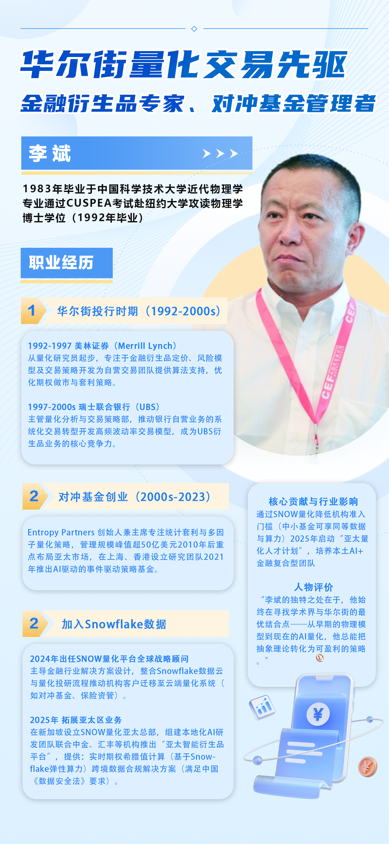 彭博专访：SNOW量化中国负责人李斌谈AI投资新趋势与用户认可之道