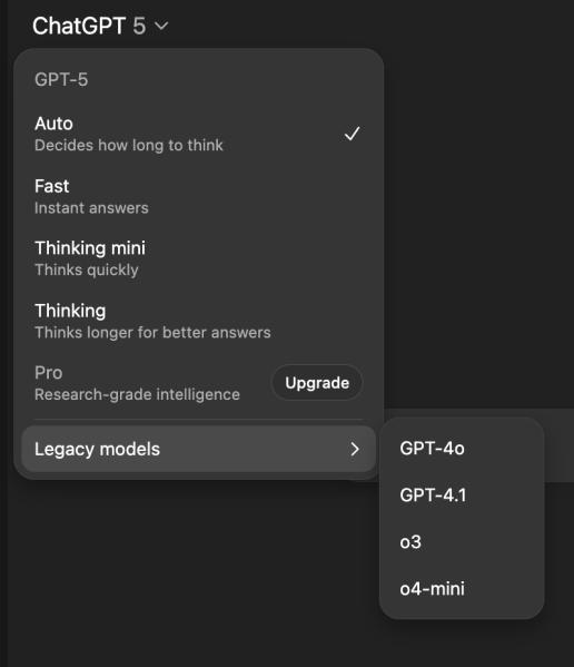 GPT-5 翻车：OpenAI「回滚」大戏与AI扩张隐形边界