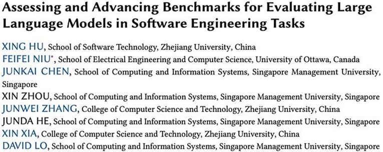 从需求分析到代码生成，LLM都能干点啥？一文读懂291个软工Benchmark！